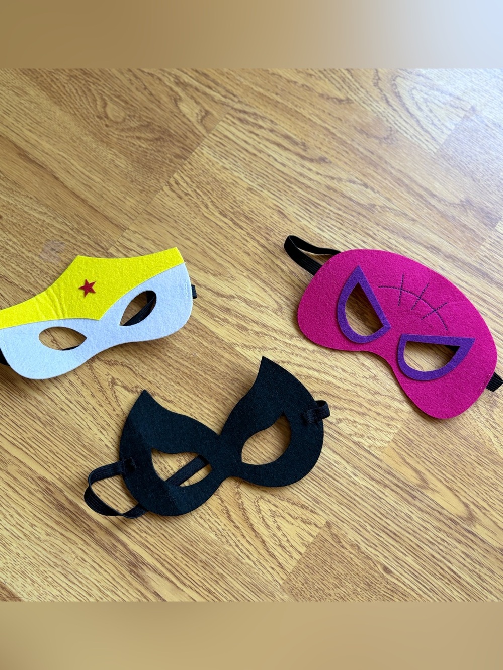 Kids Girls Superhero Cape Set Lot of 5 Batman Wonder Woman Costume Dress-Up - Picture 8 of 11